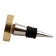 Golden Round Wire Wine Stopper (Pack Of One Piece)